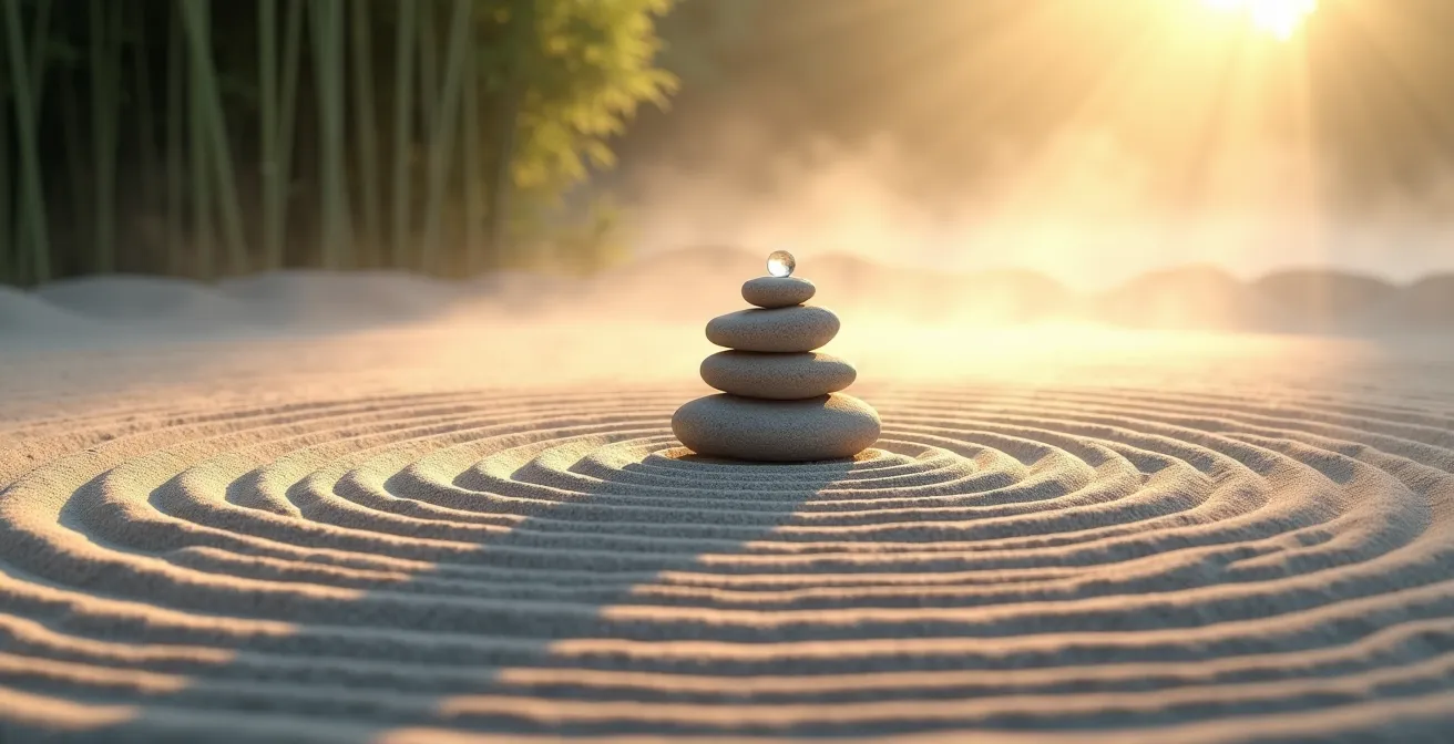 Représentation visuelle des mécanismes d'équilibre homéostatique dans le corps humain